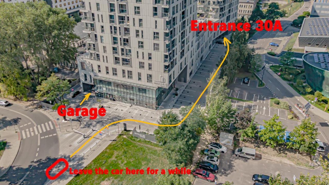 Urban Apartments Luxury Skyline Sokolska Towers 30A, 2 Free Garages, Gym & Sauna, Self Check-In Катовице Экстерьер фото